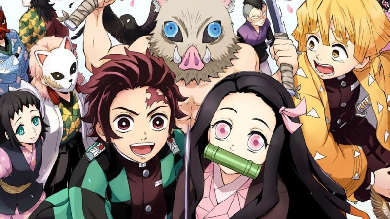 Demon Slayer Demon Slayer: Kimetsu no Yaiba (????, Kimetsu no Yaiba, lit.